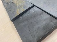 Сланец графитовый "Black Edition" брусчатка пиленая