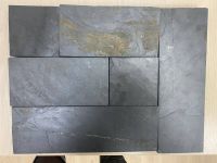 Брусчатка из черно-зеленого сланца